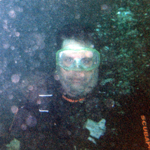 Me diving at Georgina Island