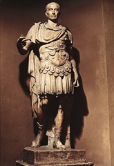 Caio Giulio Cesare in lorica da parata, (101-44 a.C.)