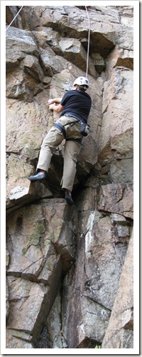 Climbing at Luskville 044