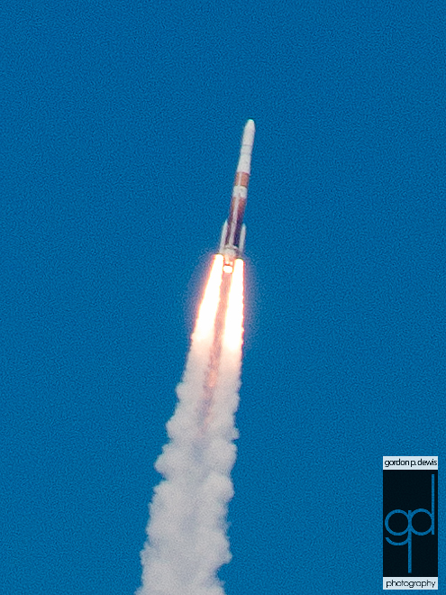 Delta IV rocket shortly after launch