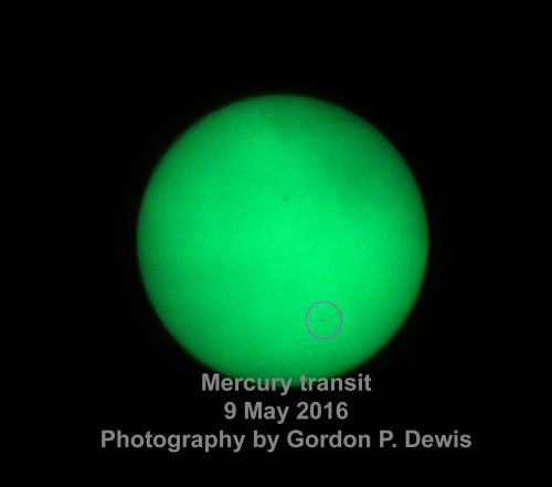 Mercury transit